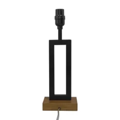 Weston Window Small Lamp Base Black - Threshold™: Modern Rectangle, No Assembly Required, ETL Listed -Lighting Direct GUEST 00c0db3b a105 4c2e abb8 feb4044260b3