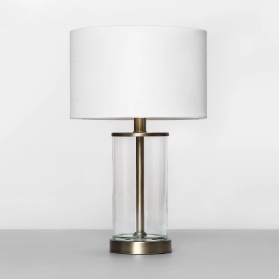 Fillable Accent With USB Table Lamp Brass - Threshold 6 Fillable Accent With USB Table Lamp Brass - Threshold - Image 6