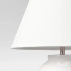 Turned Ceramic Table Lamp White - Threshold™ -Lighting Direct GUEST 0b3c6c19 80cc 4574 ab6e 87d1211fd431