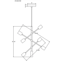 3-Arm Chandelier Brass (Includes Vintage Light Bulbs) - Threshold™ 7 3-Arm Chandelier Brass (Includes Vintage Light Bulbs) - Threshold™ -Lighting Direct GUEST 0bde6637 1ee1 44a3 a54a 4cd8213f2c1f