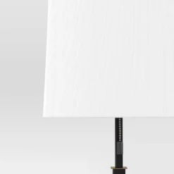 22.5"x7" Square Base Stick Lamp With USB Black - Threshold™: Modern Desk Lighting, ETL Listed, Linen Shade 5 22.5"x7" Square Base Stick Lamp With USB Black - Threshold™: Modern Desk Lighting, ETL Listed, Linen Shade -Lighting Direct GUEST 0e0fad83 a9be 44f7 a295 f72fece38f7f