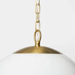 Milk Glass Ceiling Pendant Brass - Threshold™ Designed With Studio McGee 7 Milk Glass Ceiling Pendant Brass - Threshold™ Designed With Studio McGee -Lighting Direct GUEST 183bf4cf 1e46 4f50 816a 5abef6058a88
