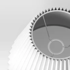 Small Pleated Lamp Shade White - Threshold™: Empire Shape, Cotton/Nylon, 7" H 8 Small Pleated Lamp Shade White - Threshold™: Empire Shape, Cotton/Nylon, 7" H -Lighting Direct GUEST 1863adae ab08 4eaf a6fa f647a3c5cf19