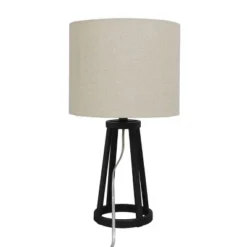 Medium Modern Industrial Assembled Table Lamp Black - Threshold™: UL Listed, Cotton-Linen Shade, Metal Body, No Bulb Included 15 Medium Modern Industrial Assembled Table Lamp Black - Threshold™: UL Listed, Cotton-Linen Shade, Metal Body, No Bulb Included -Lighting Direct GUEST 19cc2006 fe39 45ed a7d0 b36f31d0c86a