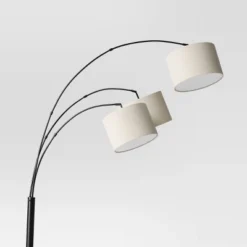 Avenal 3-Head Shaded Arc Floor Lamp Black - Threshold™ -Lighting Direct GUEST 2435a7fb 582f 4bd1 99bf ccc8dc1a9d3e