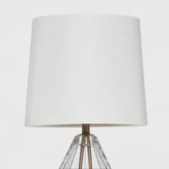 Acrylic Prism Accent Table Lamp Clear - Threshold -Lighting Direct GUEST 2444dc91 a317 4b16 b7ce 5af4a6fd34bb
