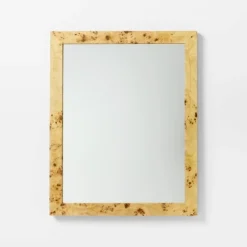 24"x30" Burl Wood Wall Mirror - Threshold™ Designed With Studio McGee -Lighting Direct GUEST 25a8c582 9364 462d a872 e660d13293f9