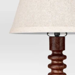 Mid Tone Wood Table Lamp - Threshold™ -Lighting Direct GUEST 25ddf6c6 eaf9 4f96 84ca 2d7dda7899ad