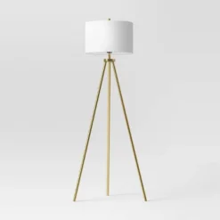 Ellis Tripod Floor Lamp Brass - Threshold™ 9 Ellis Tripod Floor Lamp Brass - Threshold™ -Lighting Direct GUEST 263804f4 23df 4efe ae72 a07eedaf8c93