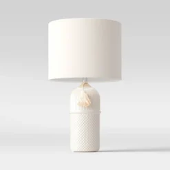 Large Assembled Ceramic Table Lamp White - Threshold™ -Lighting Direct GUEST 36ca6830 59dc 4af0 b5bc aa234fea89de