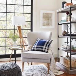 60"x16" Tripod Floor Lamp Oak Tone Wooden Finish - Threshold™: Elegant Standing Lighting, 3-Way Switch, UL Listed 16 60"x16" Tripod Floor Lamp Oak Tone Wooden Finish - Threshold™: Elegant Standing Lighting, 3-Way Switch, UL Listed -Lighting Direct GUEST 451eedd8 06bc 43dc bced a0cbcc3d0c93 1