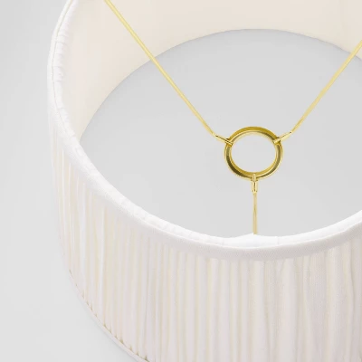 Soft Pleated Shade Off-White - Threshold™ Designed With Studio McGee 3 Soft Pleated Shade Off-White - Threshold™ Designed With Studio McGee - Image 3