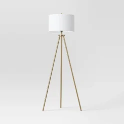 Ellis Tripod Floor Lamp Brass - Threshold™ 8 Ellis Tripod Floor Lamp Brass - Threshold™ -Lighting Direct GUEST 523c462d c1c1 4a9a 898d 0d6924e5de05