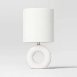 Abstract Ceramic Mini Table Lamp White - Threshold™ 7 Abstract Ceramic Mini Table Lamp White - Threshold™ -Lighting Direct GUEST 547e7228 701a 4f70 910a f62eefa80d54