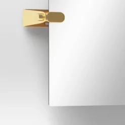 20" X 30" Frameless Rectangular Pivot Mirror Brass - Threshold™ 5 20" X 30" Frameless Rectangular Pivot Mirror Brass - Threshold™ -Lighting Direct GUEST 58f6ca99 a485 4991 9dd4 84b2eb521be6