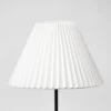 Tapered Lamp Shade With Knife Pleat White - Threshold™ Designed With Studio McGee