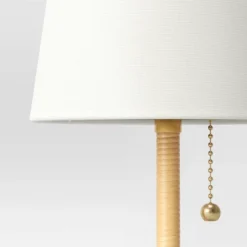 Mini Rattan Wrap Stick Table Lamp Brass - Threshold™ -Lighting Direct GUEST 63dbdd05 9611 477a a830 058260853096