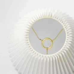 Tapered Lamp Shade With Knife Pleat White - Threshold™ Designed With Studio McGee 5 Tapered Lamp Shade With Knife Pleat White - Threshold™ Designed With Studio McGee -Lighting Direct GUEST 70ebe45d 1244 4490 87eb 4bd48d4a7f78