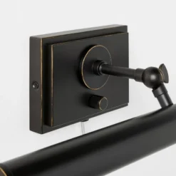 Wall Plug-in Sconce Black - Threshold™ Designed With Studio McGee: Integrated LED, Iron Shade, ETL Listed, Modern Decor 5 Wall Plug-in Sconce Black - Threshold™ Designed With Studio McGee: Integrated LED, Iron Shade, ETL Listed, Modern Decor -Lighting Direct GUEST 856552d9 993f 4dbc 9f9d 2e4f3cef4745