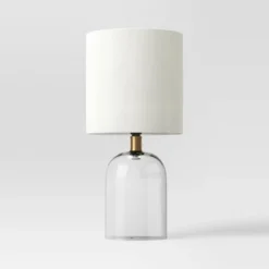 Glass Cylinder Mini Table Lamp With Open Base Clear - Threshold™ -Lighting Direct GUEST 857dae5c 7594 4a2a a16e 4e68dee8179e