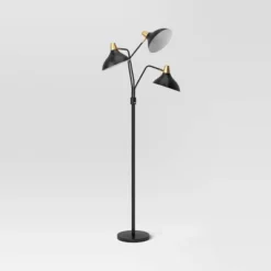 3-Head Floor Lamp Black - Threshold™ -Lighting Direct GUEST 91c421c7 0e9a 4029 be26 8dda23a6086f
