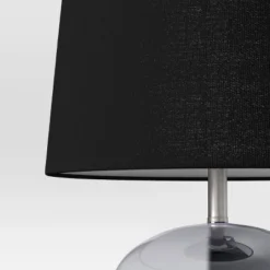 Smoked Glass Table Lamp Black (Includes LED Light Bulb) - Threshold™ 5 Smoked Glass Table Lamp Black (Includes LED Light Bulb) - Threshold™ -Lighting Direct GUEST 98601f77 85c9 4f8f 8da7 81ac1ada24e3