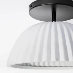 Scalloped Semi-Flush Mount Ceiling Light - Threshold™ Designed With Studio McGee 7 Scalloped Semi-Flush Mount Ceiling Light - Threshold™ Designed With Studio McGee -Lighting Direct GUEST a2f6c445 d12d 433d 863f a723149ed3de