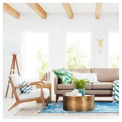 60"x16" Tripod Floor Lamp Oak Tone Wooden Finish - Threshold™: Elegant Standing Lighting, 3-Way Switch, UL Listed 13 60"x16" Tripod Floor Lamp Oak Tone Wooden Finish - Threshold™: Elegant Standing Lighting, 3-Way Switch, UL Listed -Lighting Direct GUEST b186c1da ecf2 4f12 8b8d 1b1894f1a5c5 1