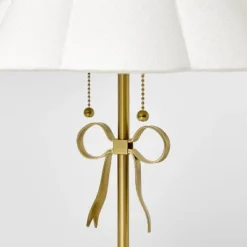 Stick Lamp With Bow Brass - Threshold™ Designed With Studio McGee 5 Stick Lamp With Bow Brass - Threshold™ Designed With Studio McGee -Lighting Direct GUEST b7c11322 5468 4374 891e f2d065817b03