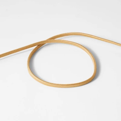 Natural Wicker Table Lamp Brown - Threshold™ Designed With Studio McGee: Chic Pleated Drum Shade, ETL Listed 3 Natural Wicker Table Lamp Brown - Threshold™ Designed With Studio McGee: Chic Pleated Drum Shade, ETL Listed - Image 3