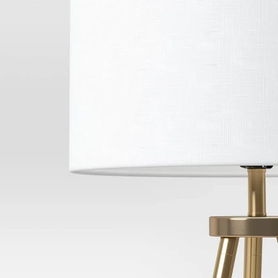 Ellis Tripod Floor Lamp Brass - Threshold™ 3 Ellis Tripod Floor Lamp Brass - Threshold™ - Image 3