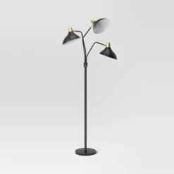 3-Head Floor Lamp Black - Threshold™ -Lighting Direct GUEST d021391c d6a0 4691 8c04 2edeeeaa33be