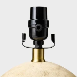 Round Faux Wood Lamp Base Brown - Threshold™ Designed With Studio McGee -Lighting Direct GUEST d4da6b5e c776 4d67 939e cfbfcda618c3