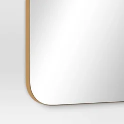 20" X 60" Infinity Full Length Mirror Brass - Threshold™: Modern Leaning, Wall Mountable 5 20" X 60" Infinity Full Length Mirror Brass - Threshold™: Modern Leaning, Wall Mountable -Lighting Direct GUEST d4e259d7 1355 48dd 8eab d89bc825df96