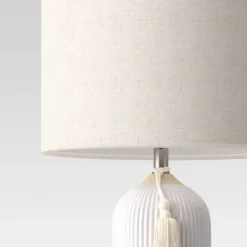 Large Assembled Ceramic Table Lamp White - Threshold™ -Lighting Direct GUEST d72950b8 ea54 41af a1d4 cb6cbbe6dd5a