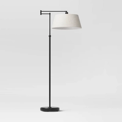 Traditional Oil Rubbed Swing Arm Floor Lamp Brown - Threshold™ 5 Traditional Oil Rubbed Swing Arm Floor Lamp Brown - Threshold™ - Image 5