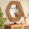 30"x33" Woven Wall Mirror - Threshold™