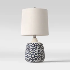 Assembled Ceramic Table Lamp Blue - Threshold™ -Lighting Direct GUEST eebdc7b4 b4c2 498c 8aa2 5c9883583dfe