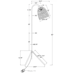 Seagrass Karina Tripod Floor Lamp Natural (Includes LED Light Bulb) - Threshold™ 5 Seagrass Karina Tripod Floor Lamp Natural (Includes LED Light Bulb) - Threshold™ -Lighting Direct GUEST fa096d0b a838 4d0b a832 096d3504be5d