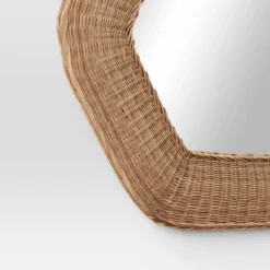 30"x33" Woven Wall Mirror - Threshold™ -Lighting Direct GUEST fecc4ff9 5813 48ed 9578 5d204e5658f5