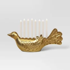 Cast Aluminum Bird Menorah - Threshold™ -Lighting Direct GUEST ffb422b9 d13b 4e1a b849 bcc17acef58a